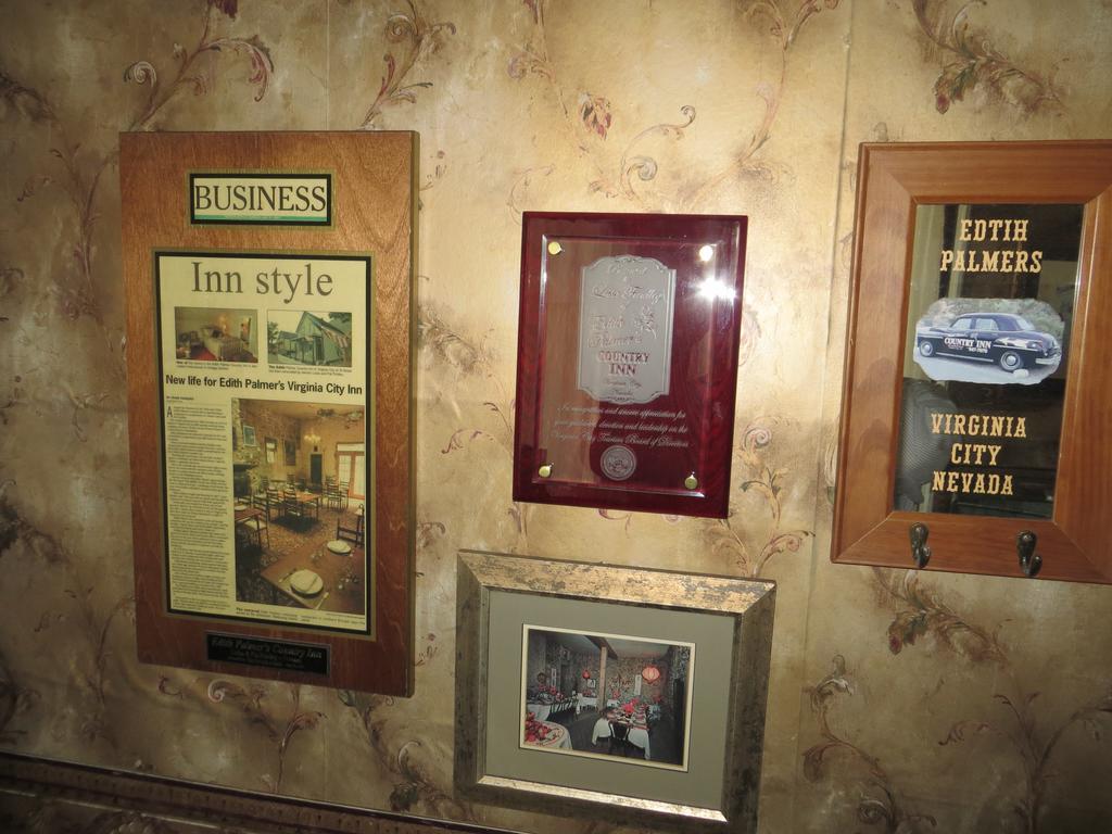 Edith Palmer'S Country Inn, Historical Bed & Breakfast Virginia City Bagian luar foto